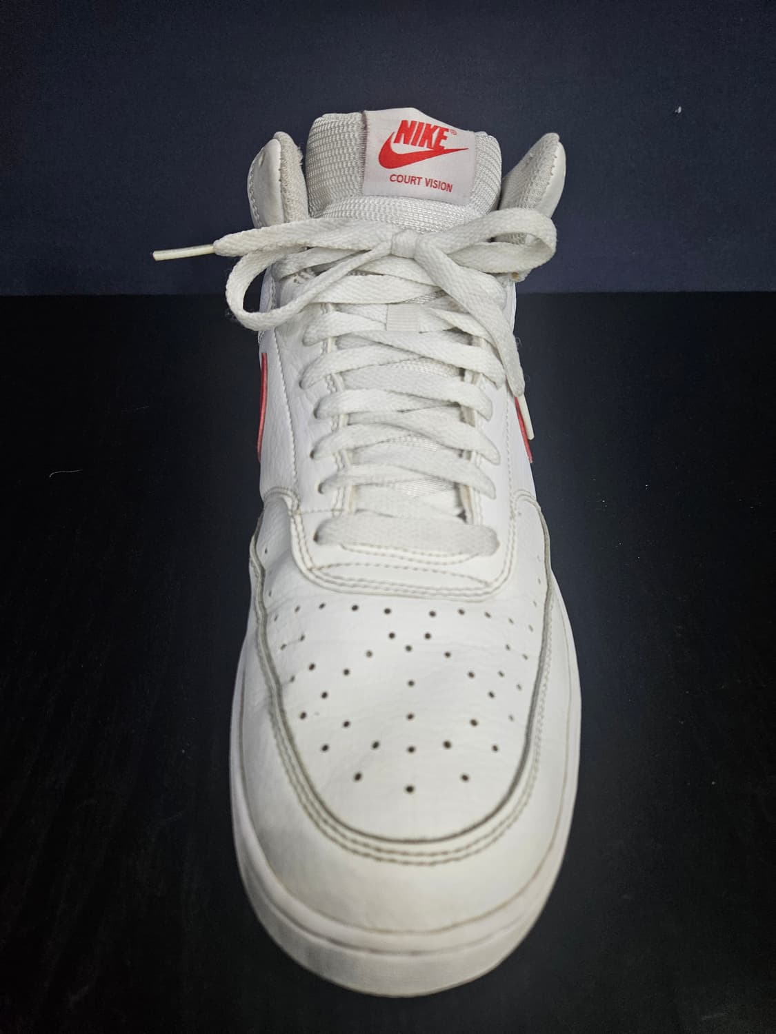 나이키 코트비전 미드 화이트 남성 280~285 하이탑  상품이미지5