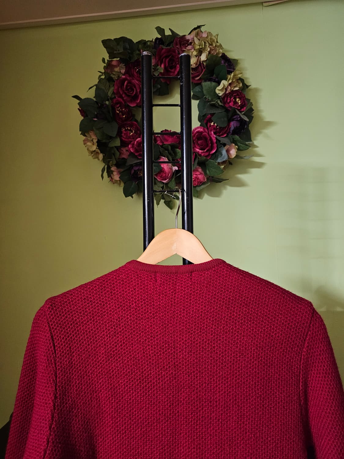 비꼴리끄 꽃자수 순모100% 가디건 상품이미지5