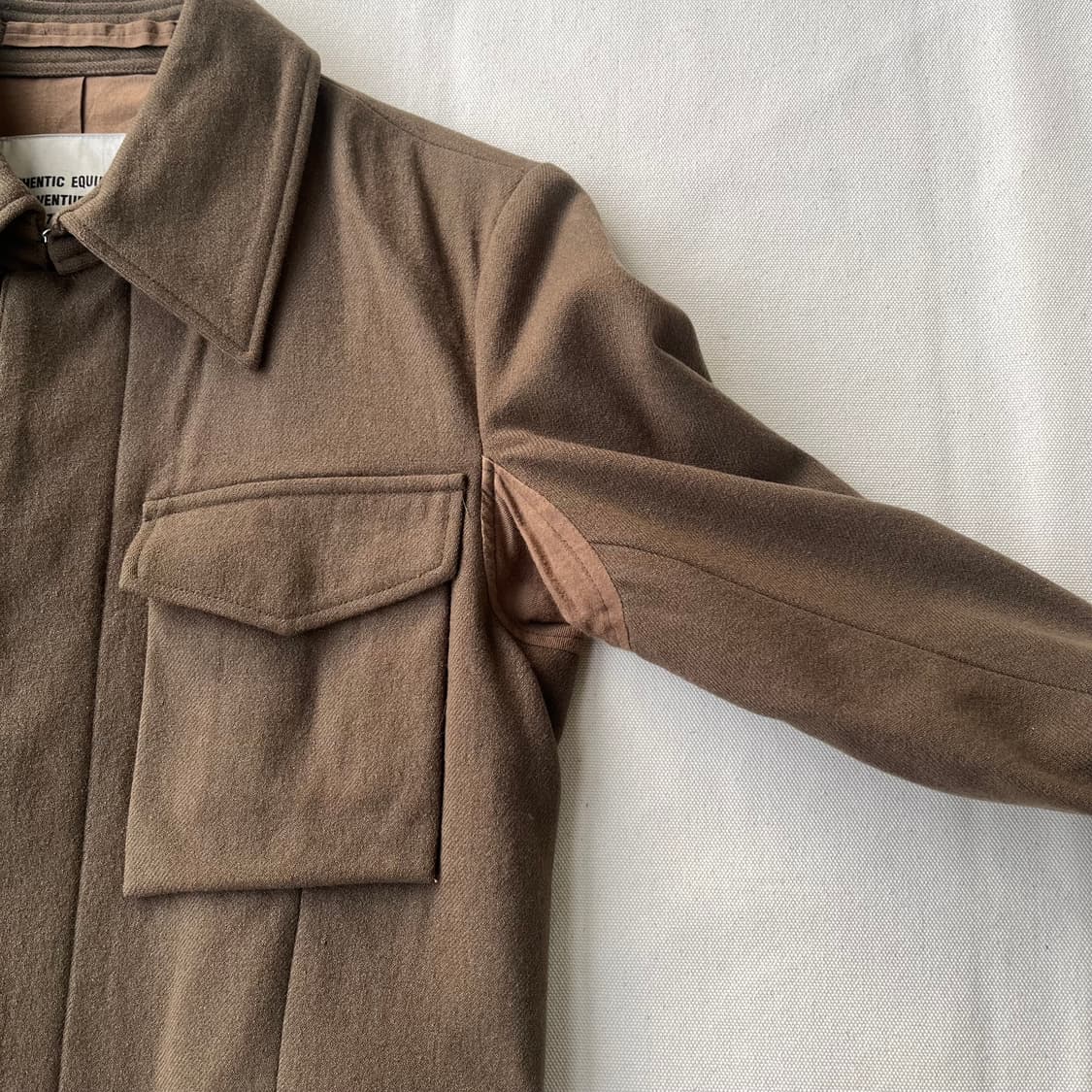 주카 울 밀리터리 사파리 자켓 / 4포켓 상품이미지4