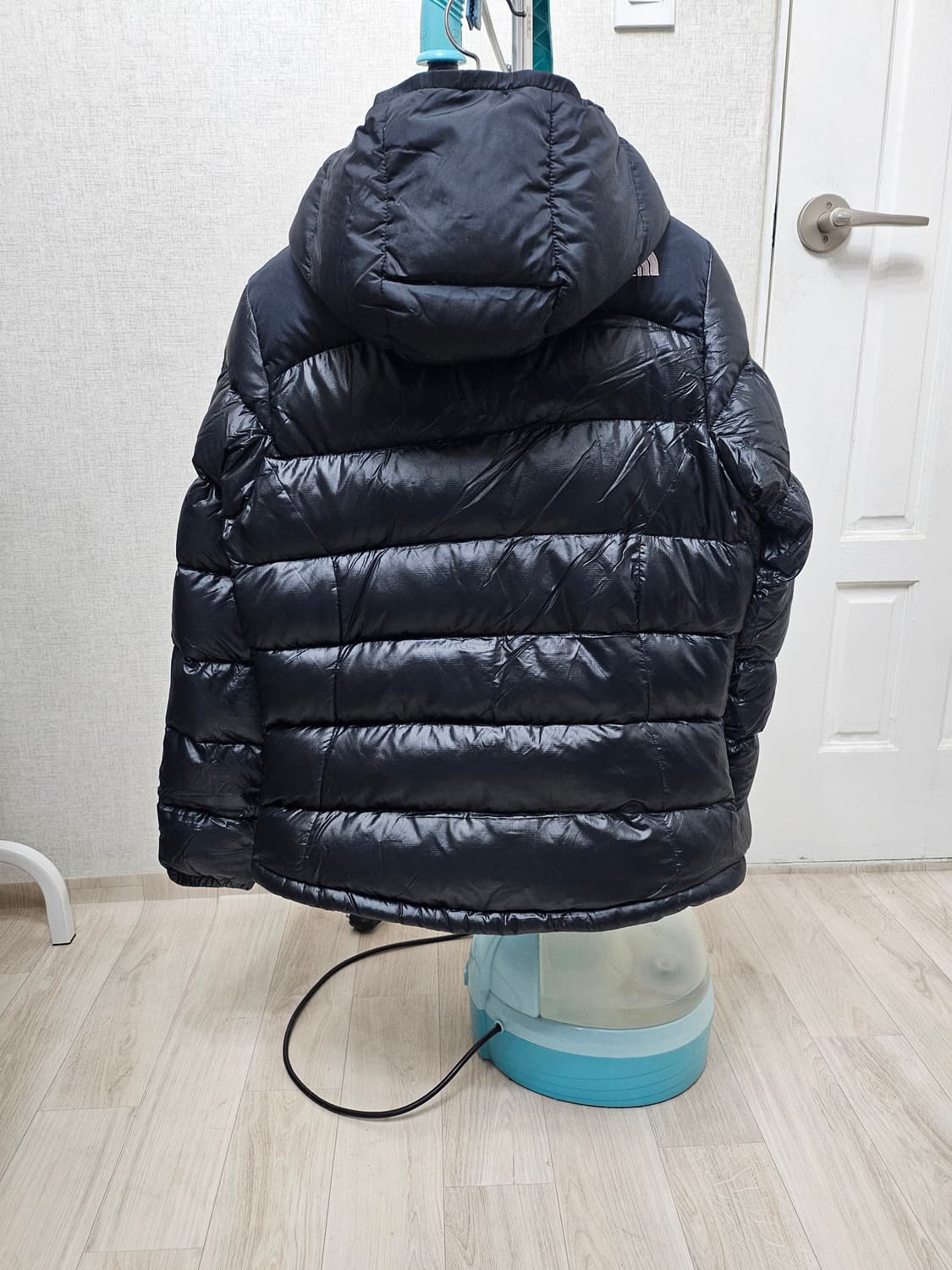 (85~90) ☆초대장급☆ 노스페이스 700눕시2 [블랙] 구스다운패딩 상품이미지7