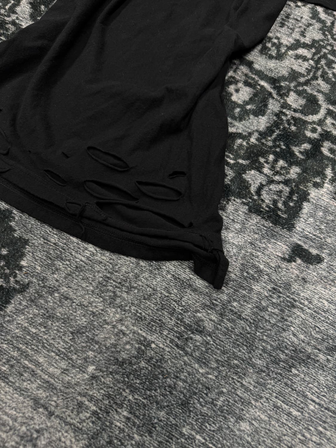 Fuga black distressed t shirts 상품이미지5