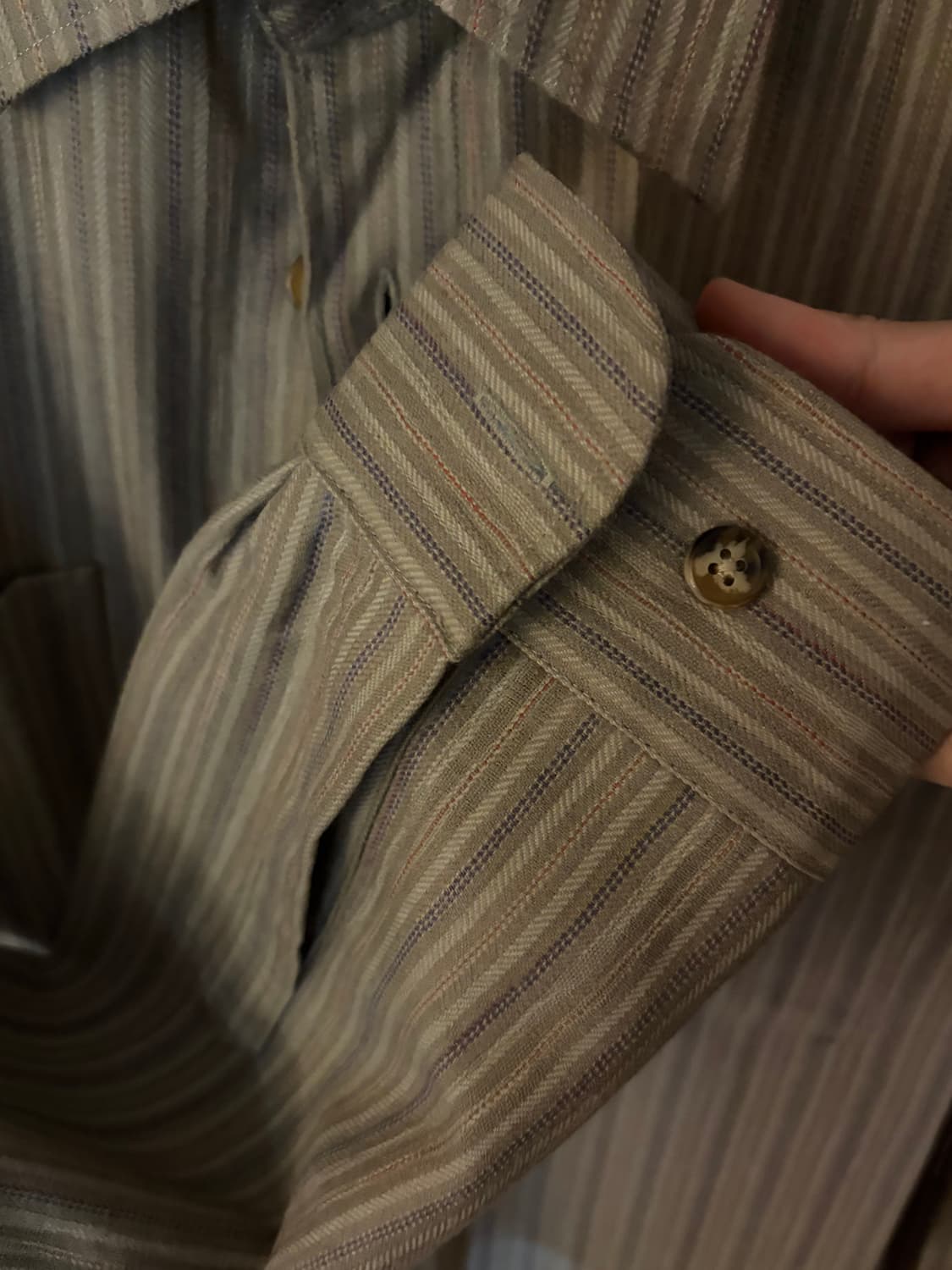 빈티지 스트라이프 셔츠 상품이미지4