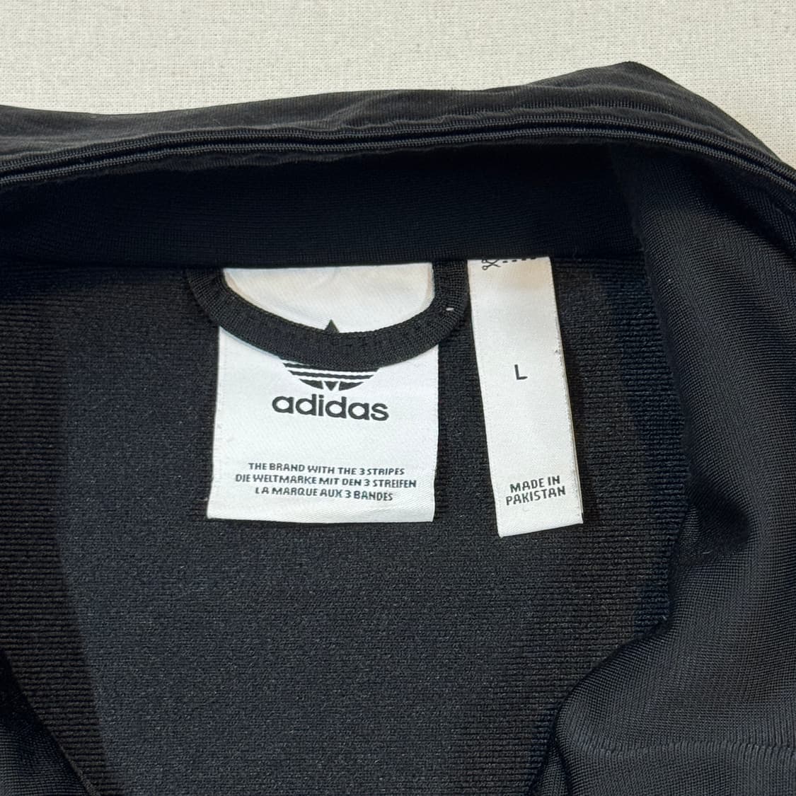 L) 아디다스 파이어버드 삼선 져지 트랙탑 집업 블랙 A21 상품이미지7