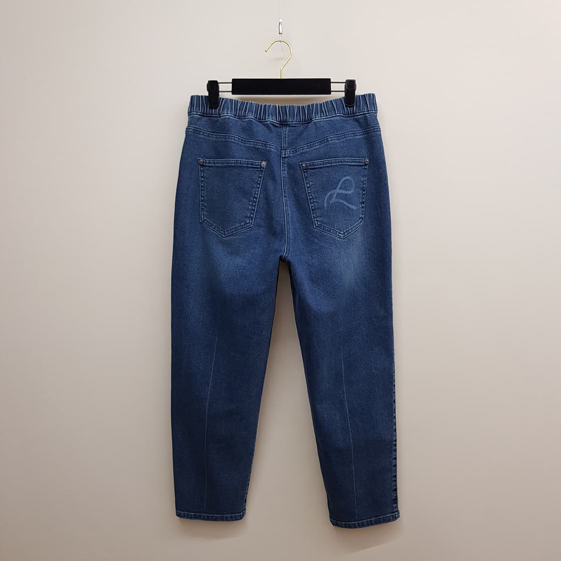 르베이지 2022 백밴딩 슬림핏 데님 팬츠 82-103사이즈 상품이미지4