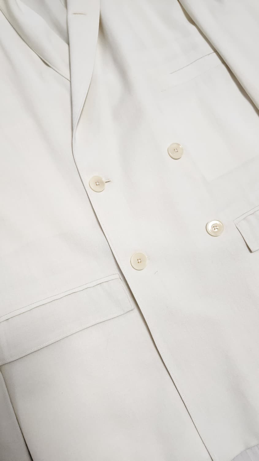 르메르 실크 더블 브레스티드 자켓 S 판매합니다. 상품이미지2