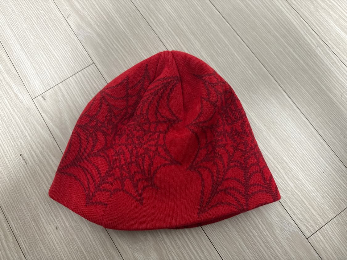 위캔더스 스파이더웹 울 비니 상품이미지2