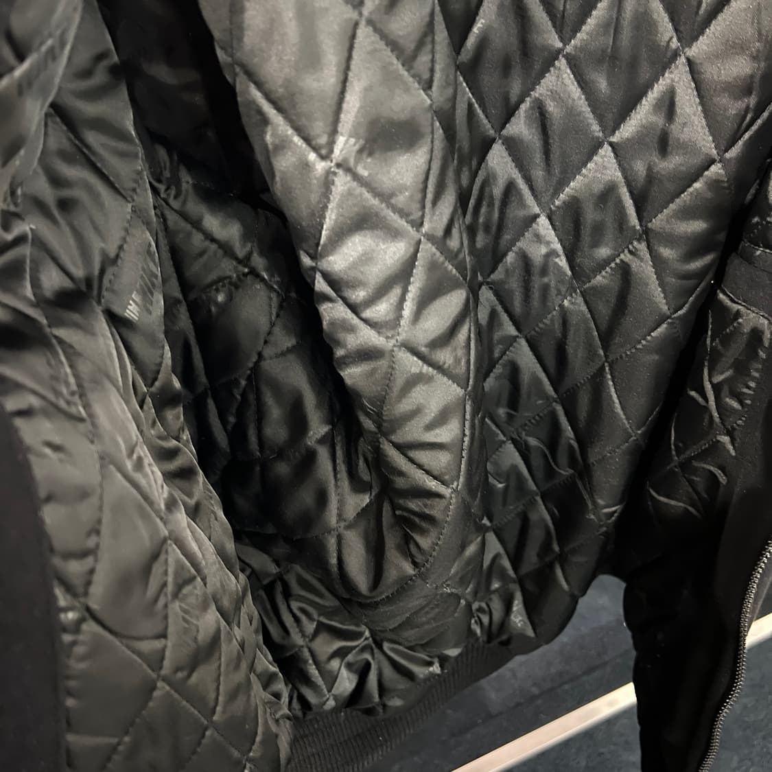 [95] 90s 나이키 삼나스포츠 어반정글 스파이크리 바시티 자켓 상품이미지5