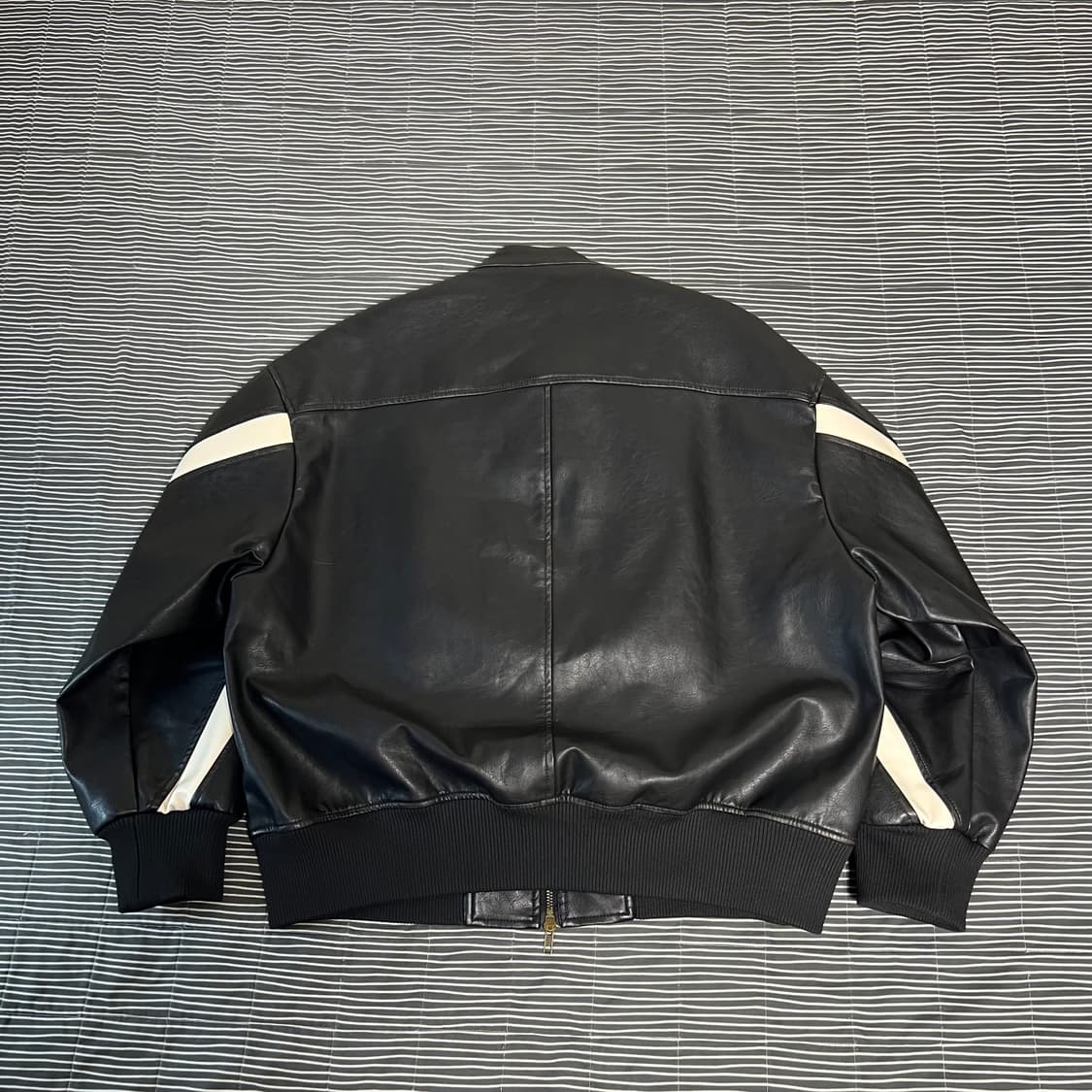 라퍼지 버프워시 인시전 바이커 자켓 L 상품이미지5