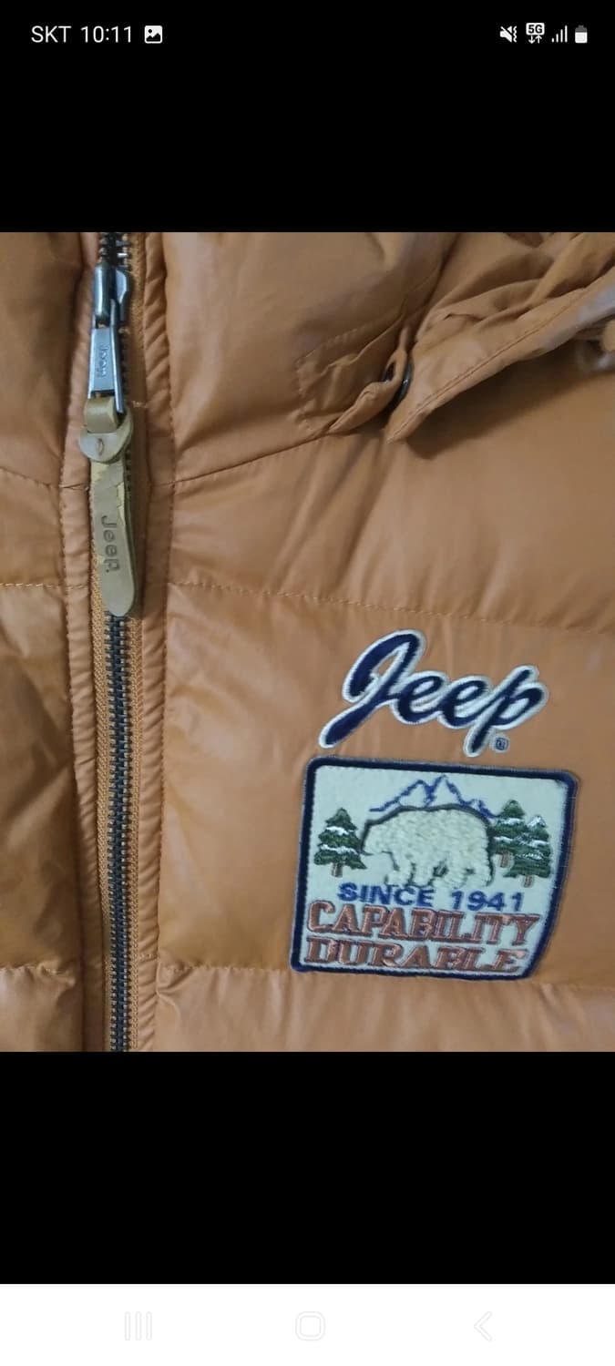 지프 패딩조끼 상품이미지5