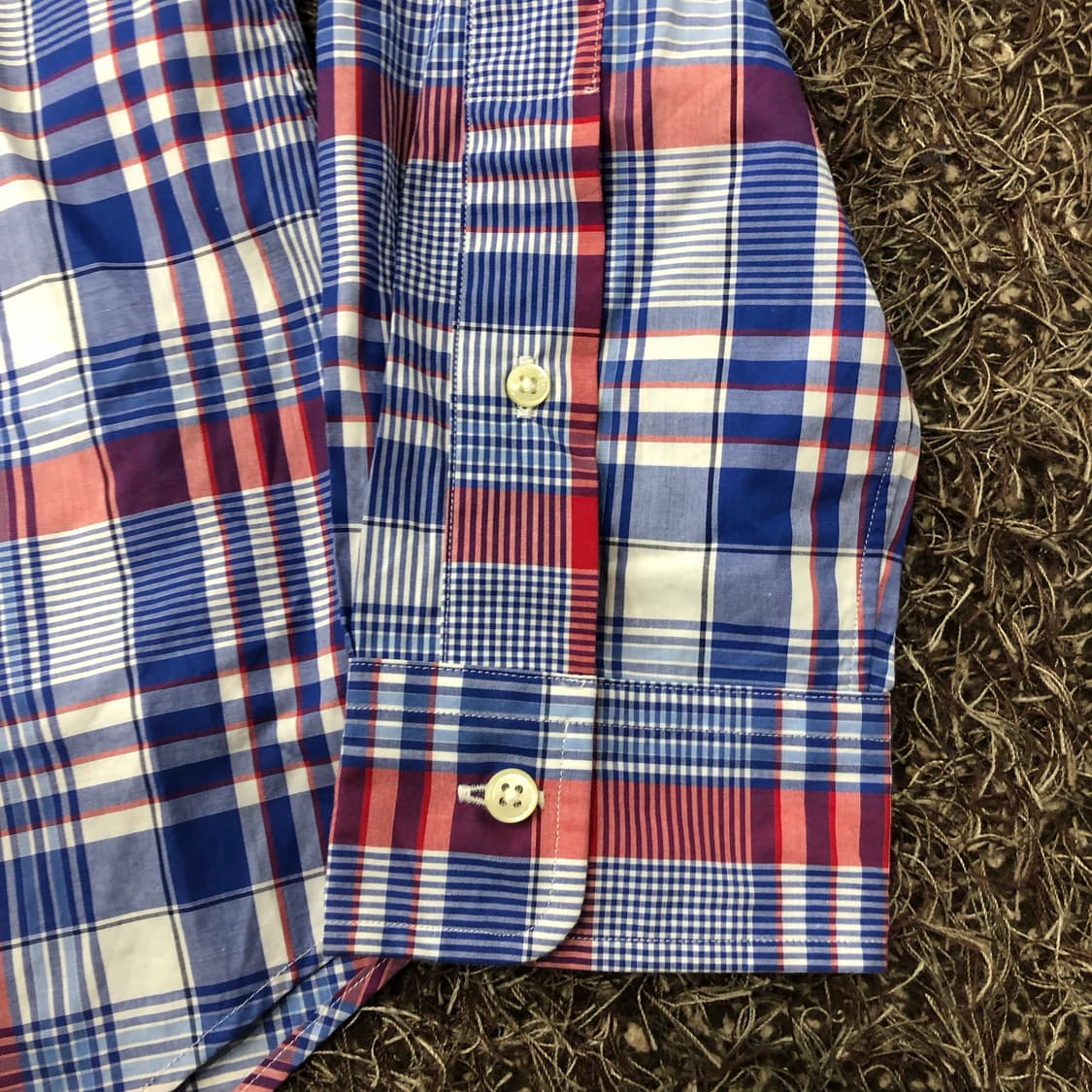 폴로 랄프로렌 코튼 체크 셔츠 상품이미지3