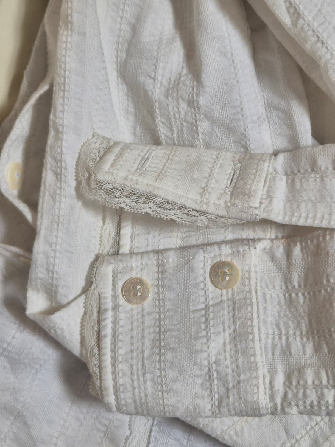 돌체앤가바나 레이스 디테일 셔츠 상품이미지8