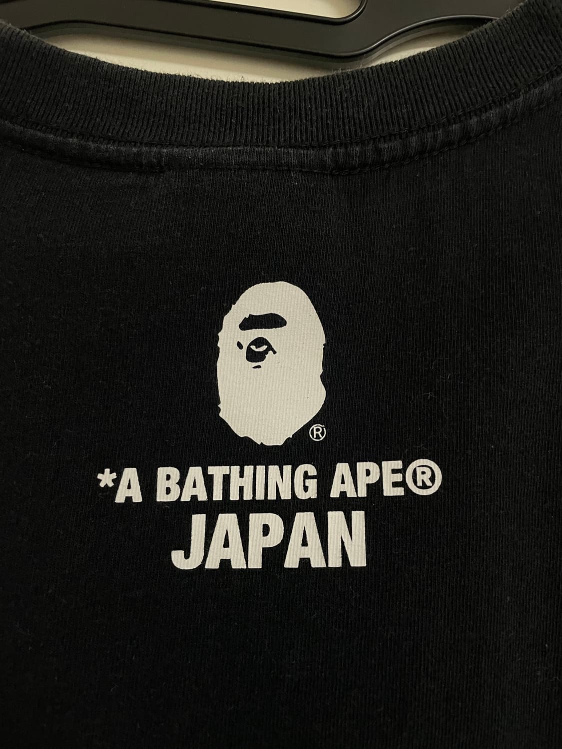 배이프 블랙 티셔츠 상품이미지3