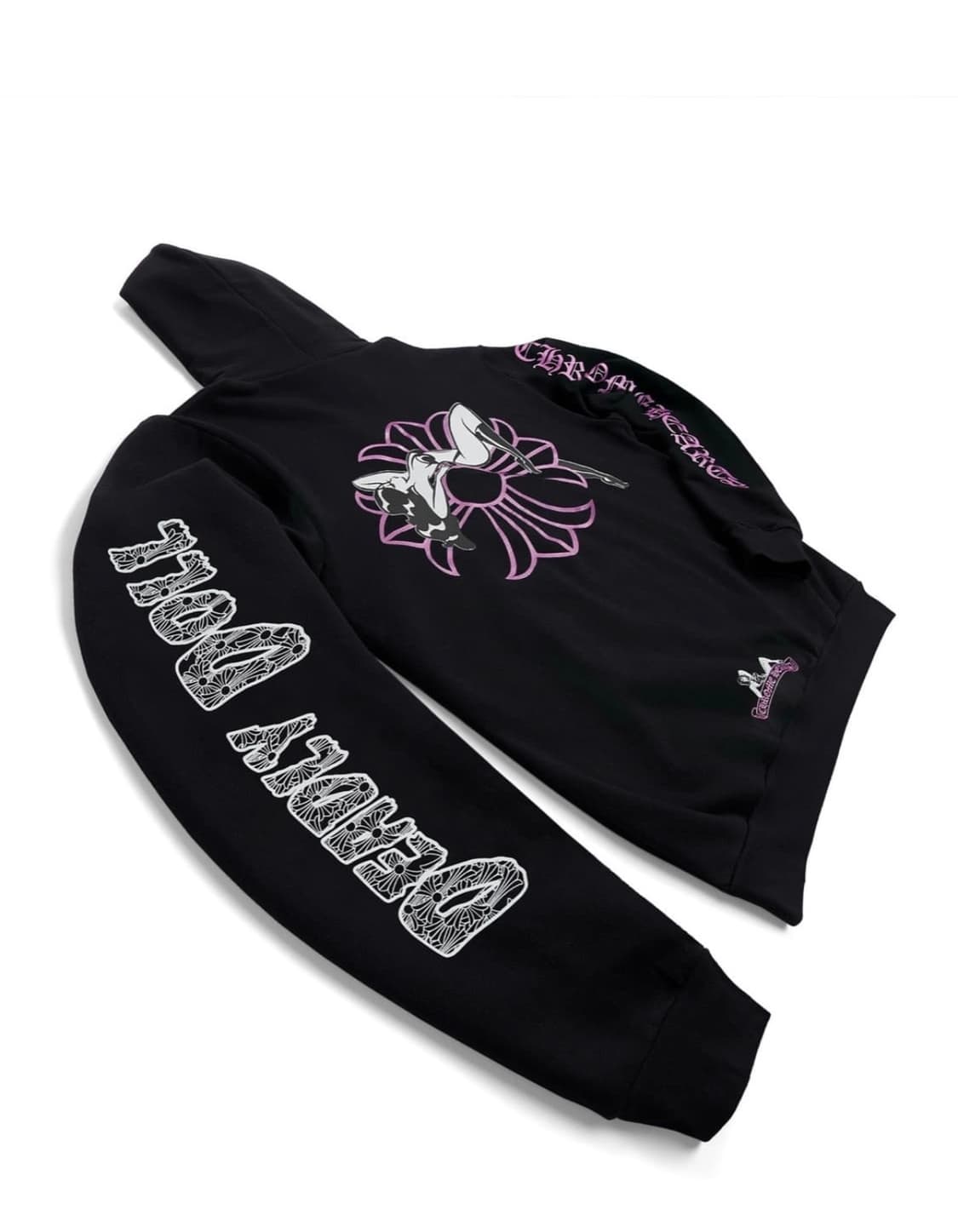 [M]크롬하츠 데들리 돌 후드 블랙 2026 상품이미지1