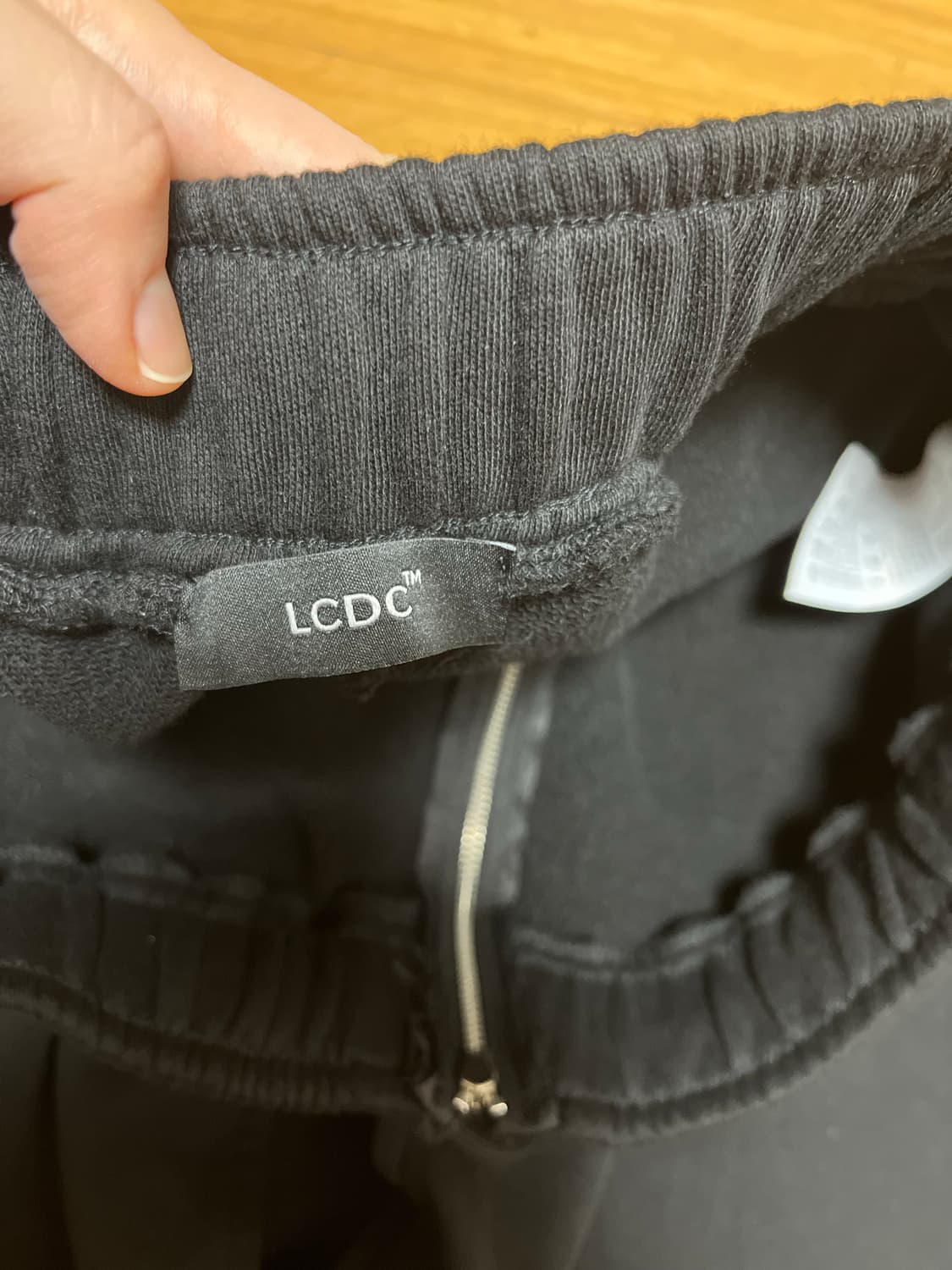 LCDC TM 레이어드 스커트 미듐 블랙 상품이미지6