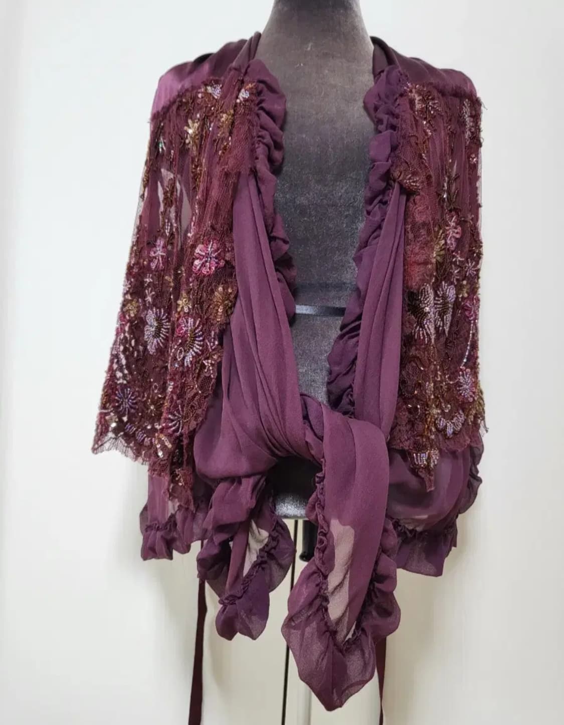 안토니오 마라스 실크 장식 베스트 조끼 Antonio Marras 상품이미지9