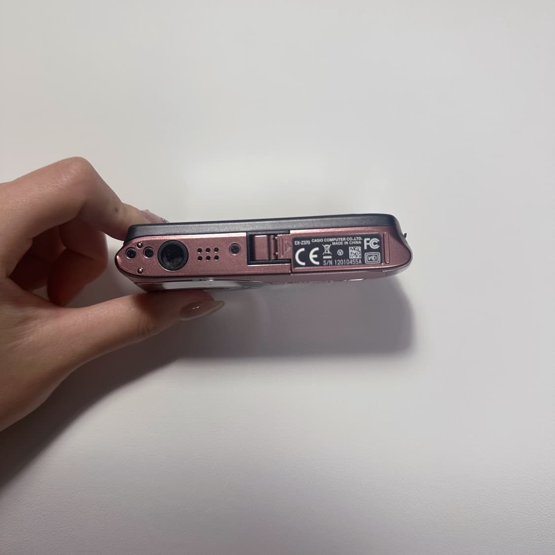 카시오 엑슬림 z370 핑크 디카 상품이미지4