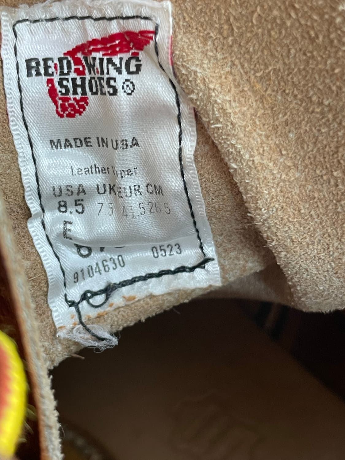 레드윙 875 목토 부츠 8.5싸이즈 상품이미지5