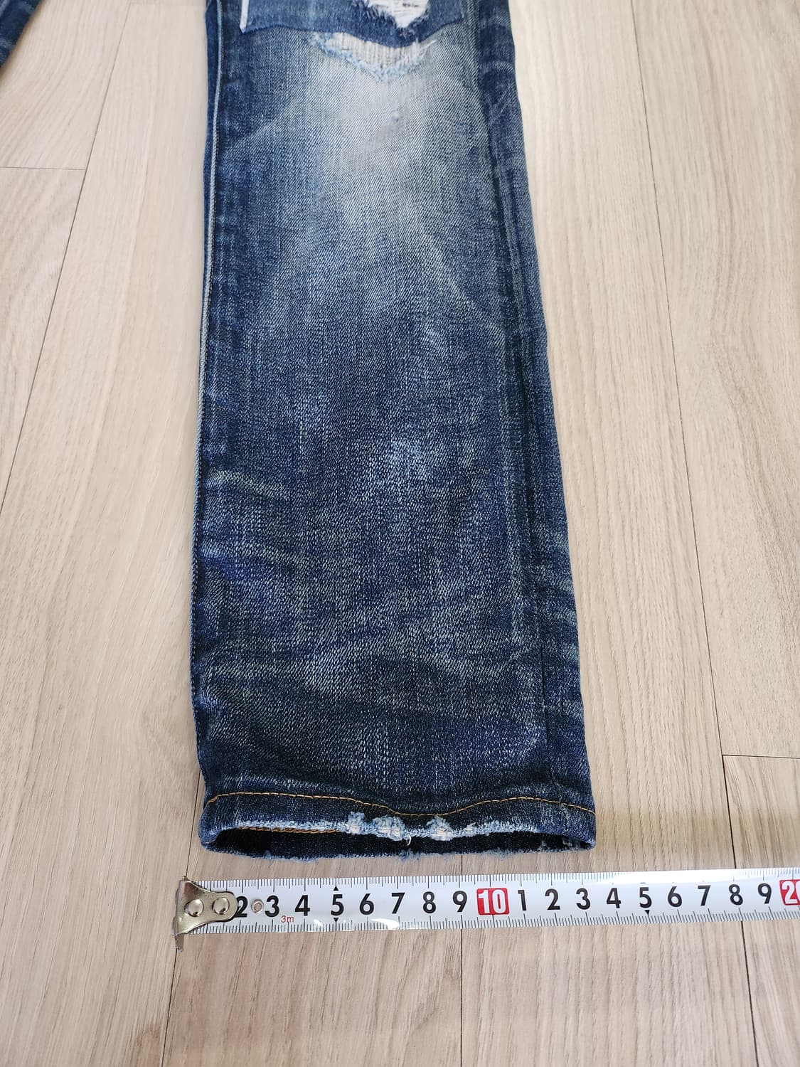 폴로워싱패치 청바지(30 상품이미지6