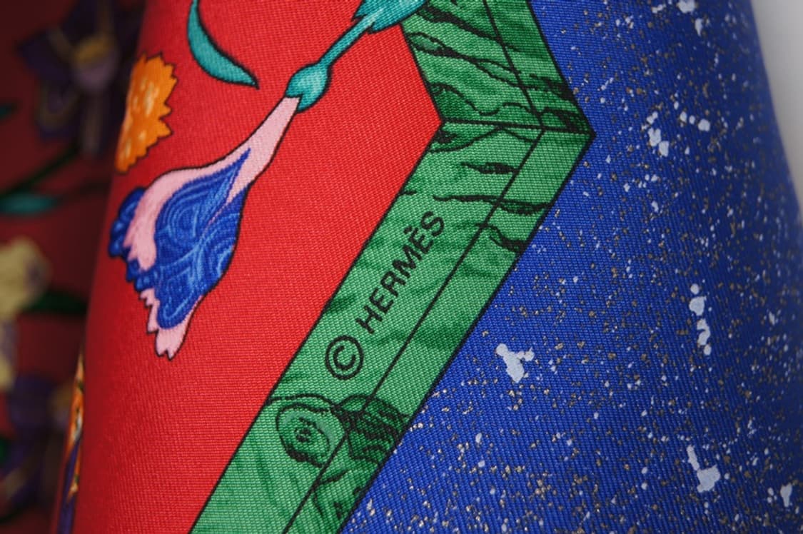 에르메스 정품 실크 스카프 카레 PIERRES 상품이미지8