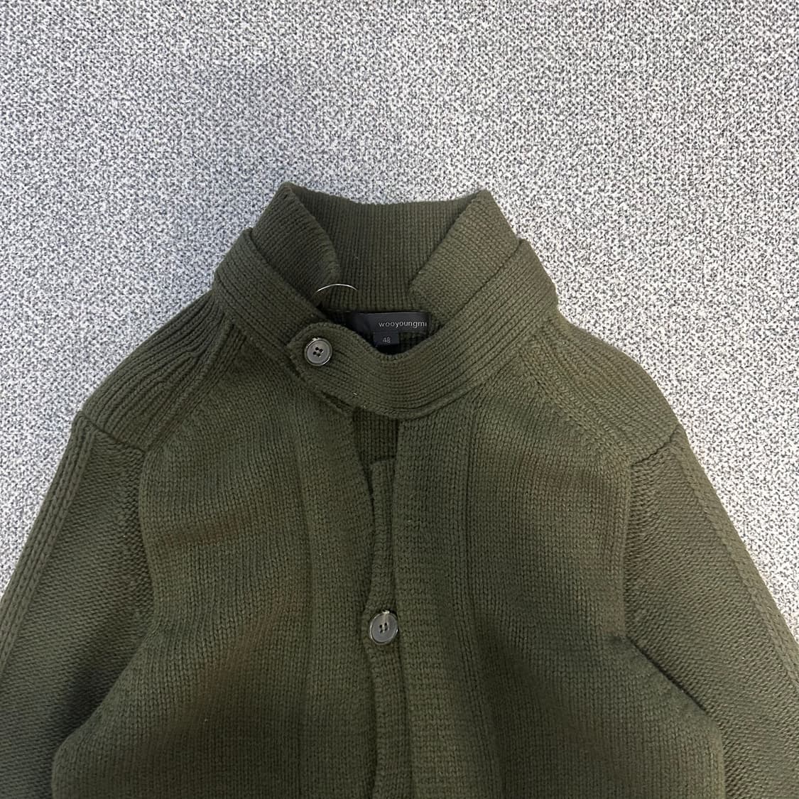 우영미 롱 울니트 가디건 상품이미지2
