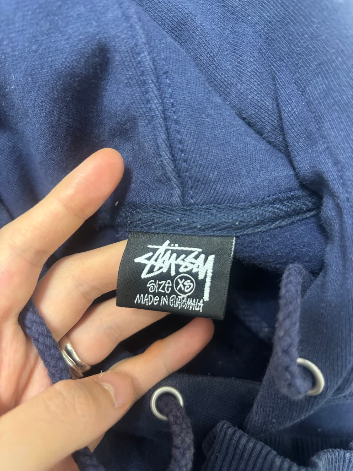 스투시 해골 후드티 상품이미지3