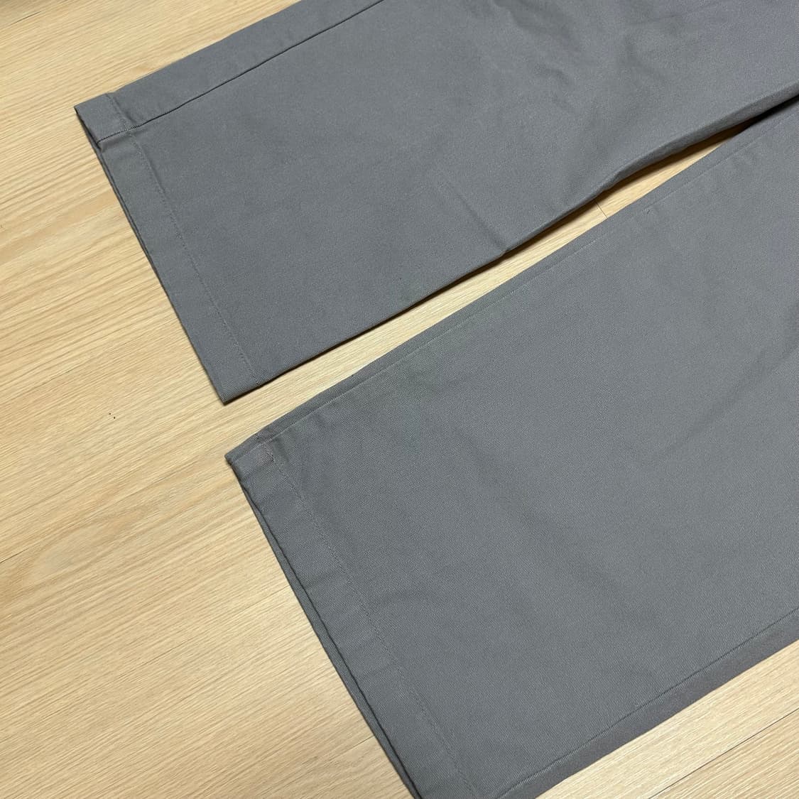 무신사 와이드 치노팬츠 그레이 상품이미지4