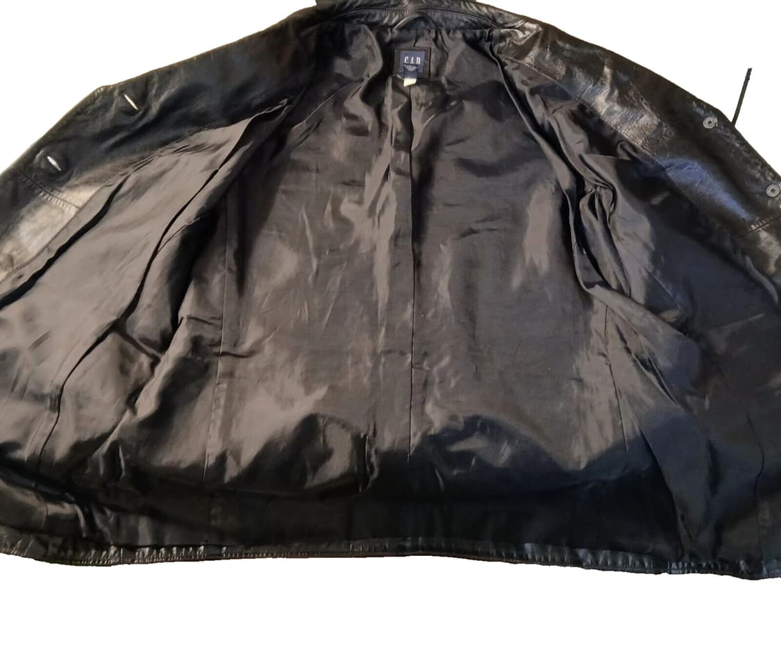 올드 갭 레더 블레이저 상품이미지3