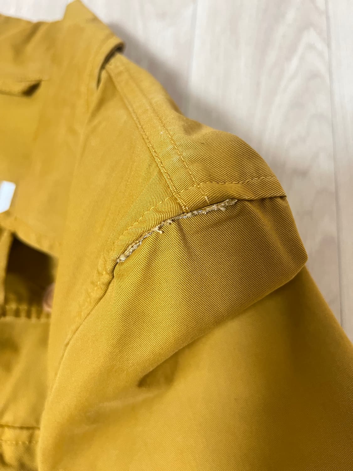 아스페시(aspesi) 정글퍼티그자켓(s,머스타드) 상품이미지4