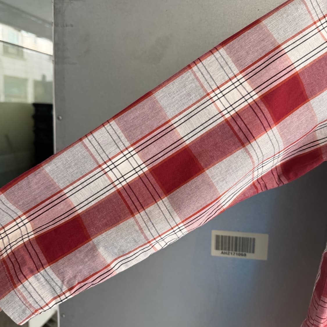 리바이스 포켓 체크 셔츠 원피스 상품이미지7