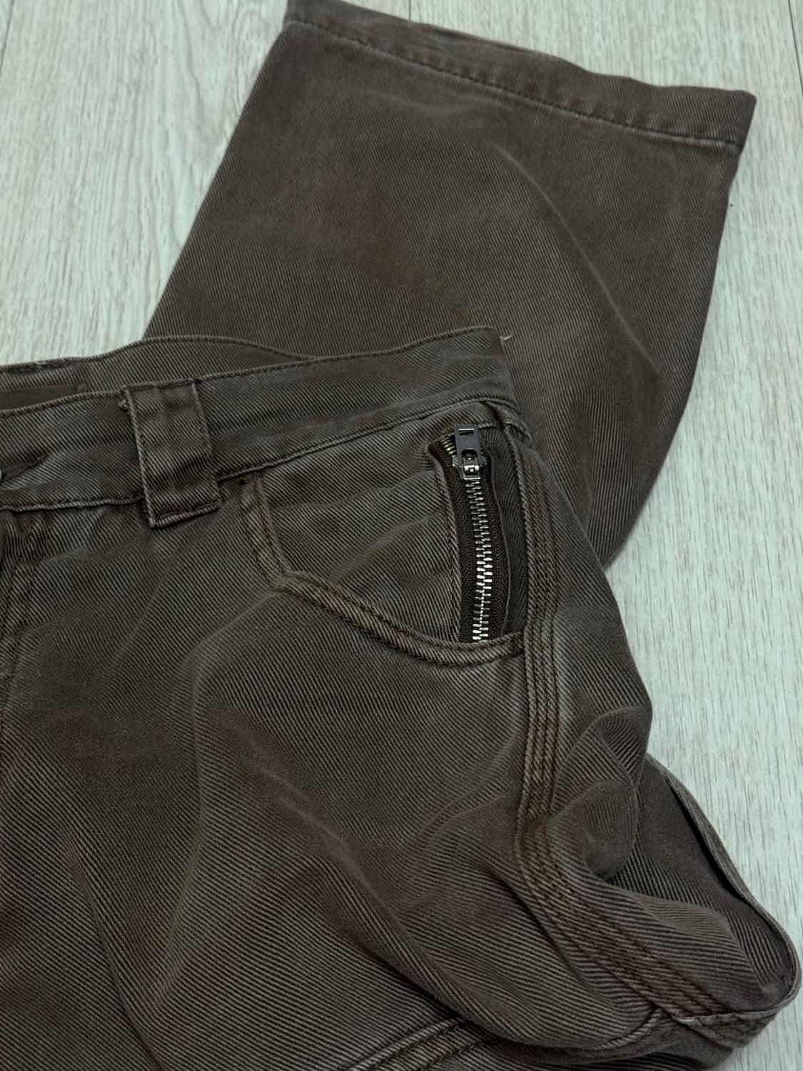 [M] MPa CALF POCKET PANTS (BROWN) 상품이미지7