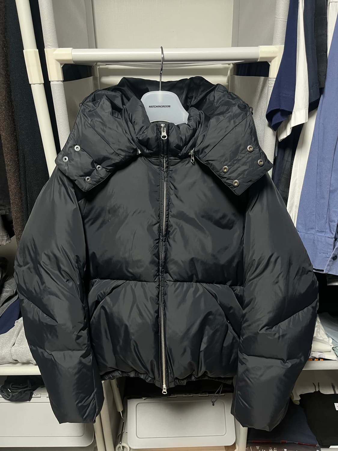 해칭룸 헤비 구스다운 푸퍼 패딩자켓 3사이즈 상품이미지4