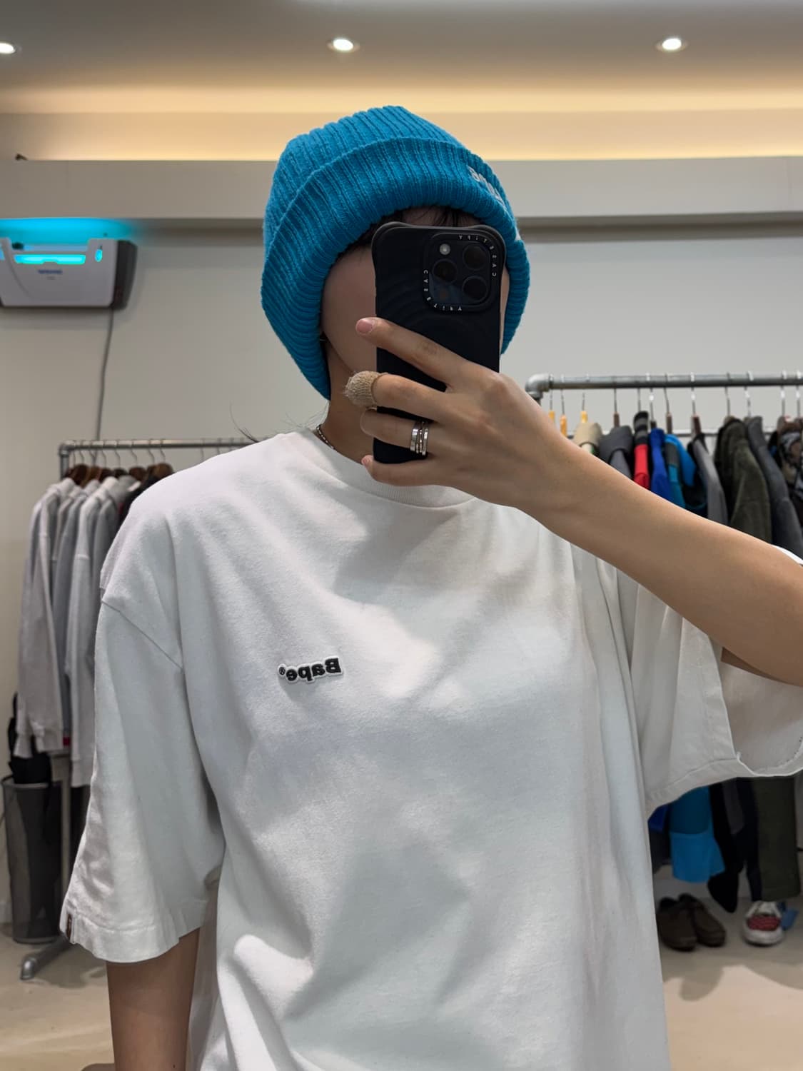 베이프 로고 패치 반팔 티셔츠 상품이미지6