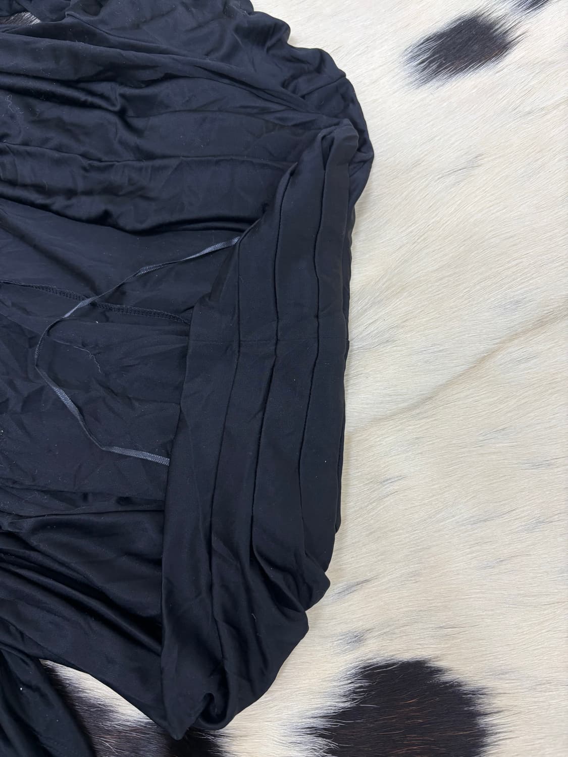 [Made in italy]aesthetic shirring Black  상품이미지10