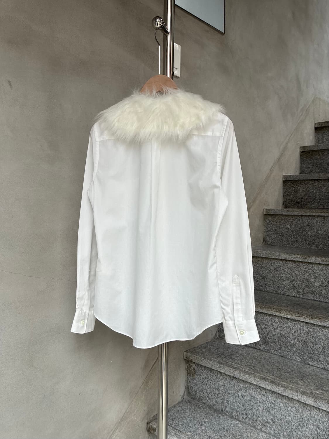 꼼데가르송 걸 퍼 카라 셔츠 상품이미지5