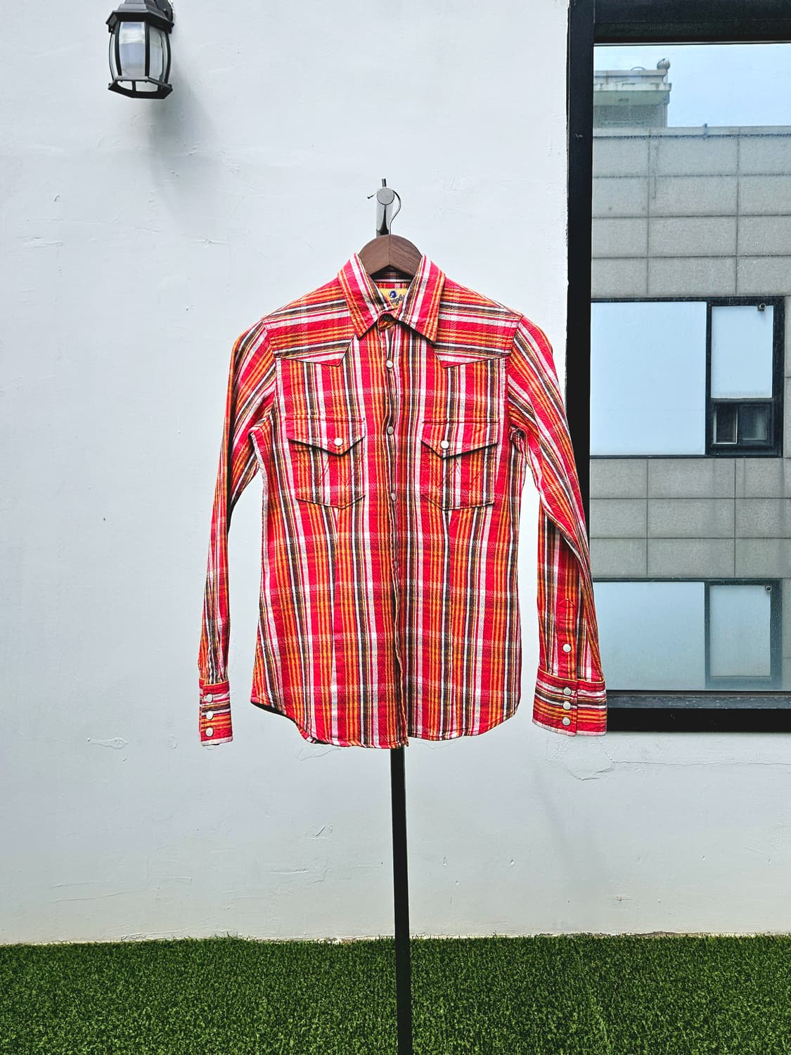 히스테릭글래머 웨스턴 체크 셔츠 상품이미지1