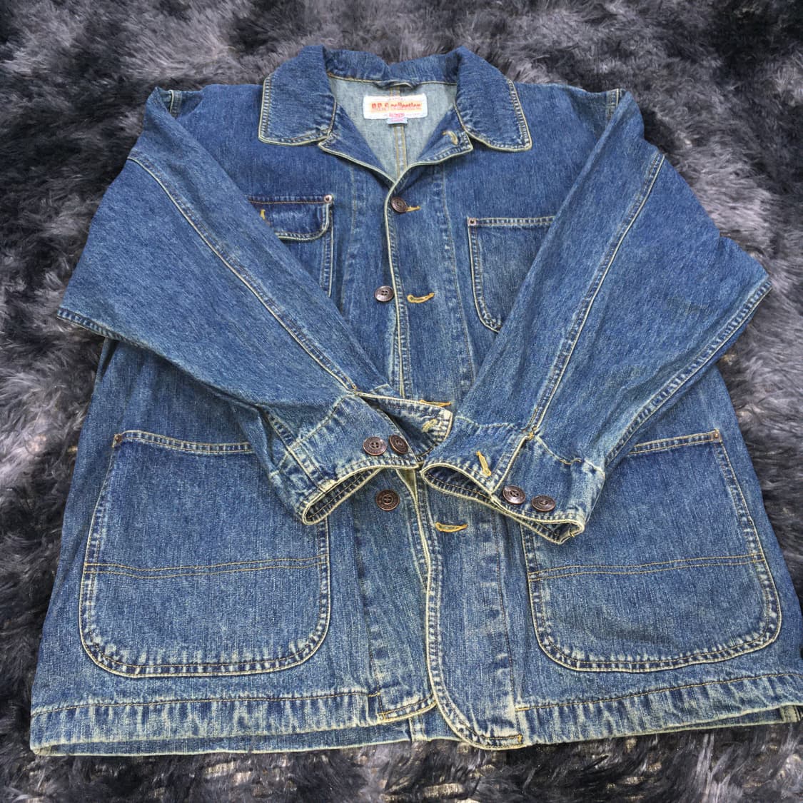 투티/0339 GARMENT P.R.S 콜렉션 데님 자켓 청 셔츠 아우터 상품이미지3