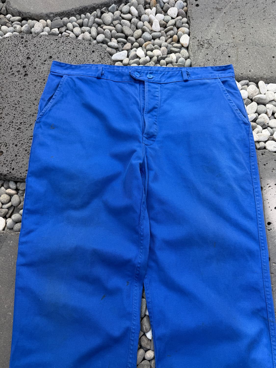1990s DISTRESSED Oil-Stained 빈티지 프렌치워크팬츠 상품이미지3