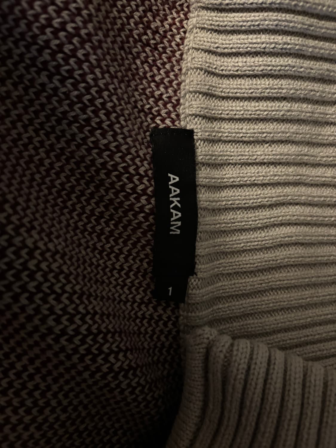 아캄(akkam) Sun Jacquard Zip-Up Sweater(1) 상품이미지2