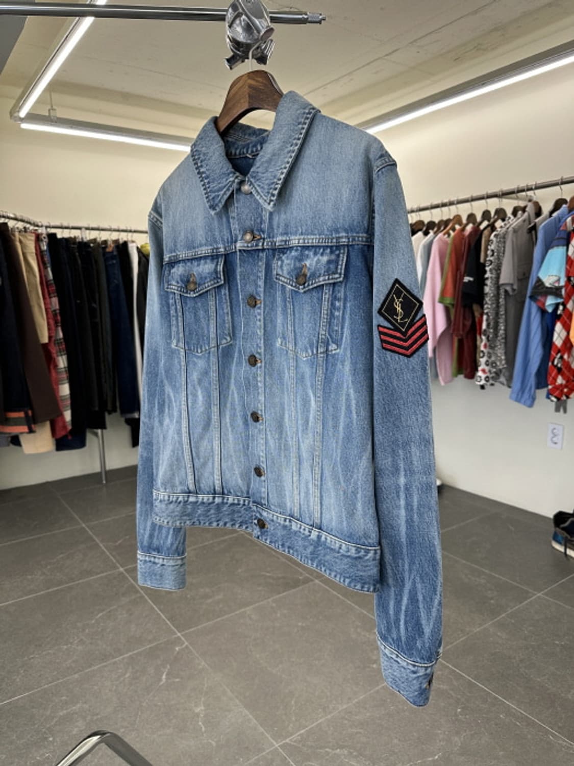 16ss Saint laurent denim jacket 상품이미지1