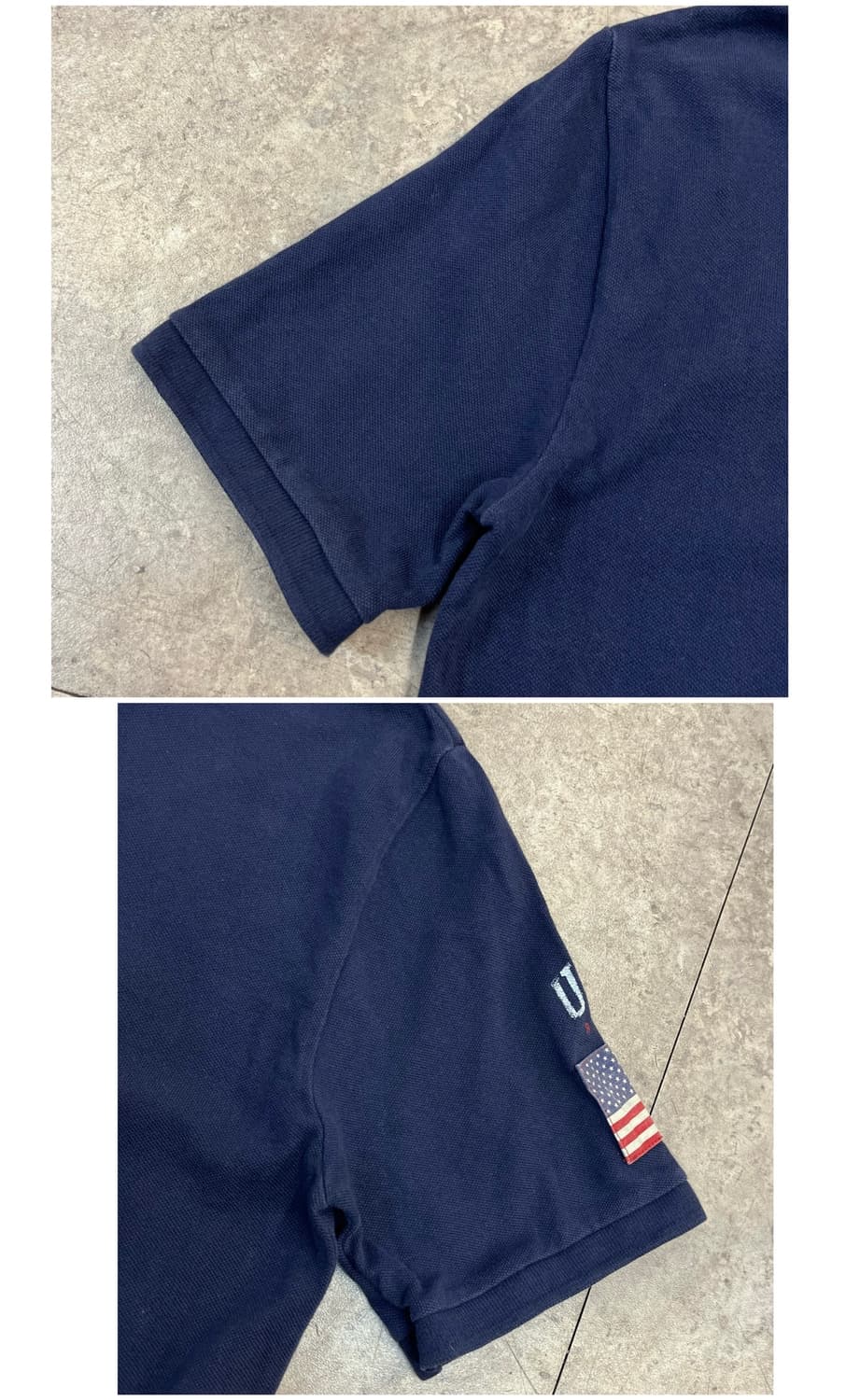 폴로 랄프로렌 빅포니 반팔 카라티 네이비 XL #csz3832 상품이미지10