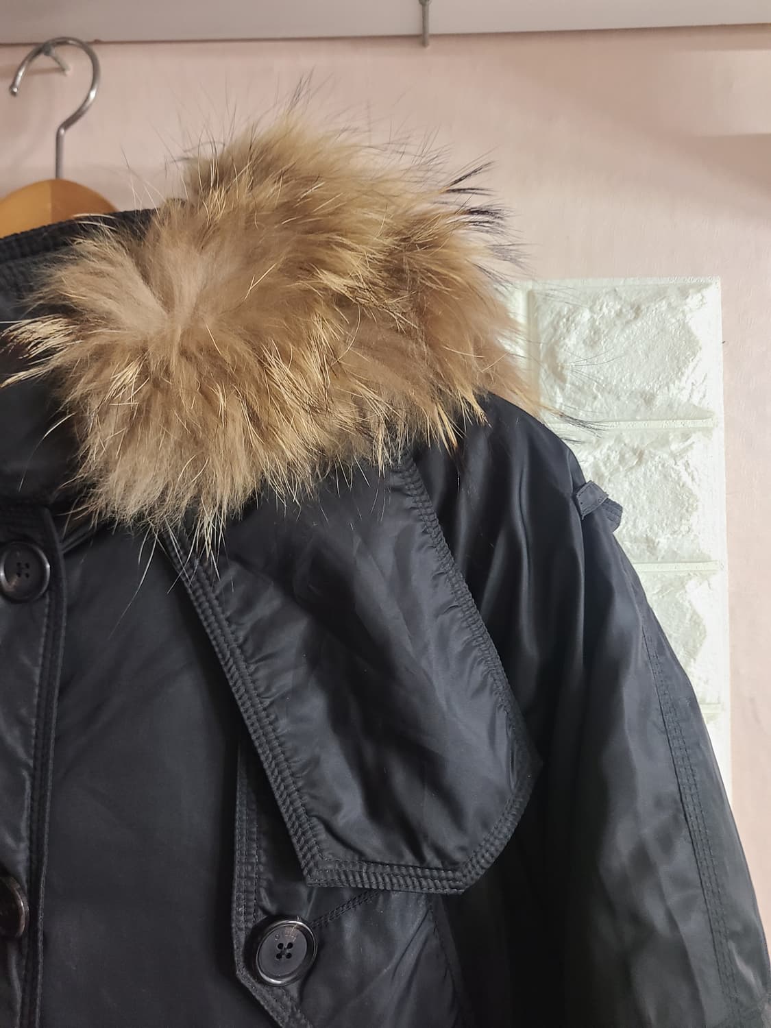 Maje 여성 라쿤털 패딩(66-77) 상품이미지4