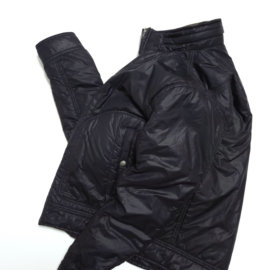 디젤 00s 아카이브 하이넥 퀼팅 숏패딩 자켓 상품이미지5