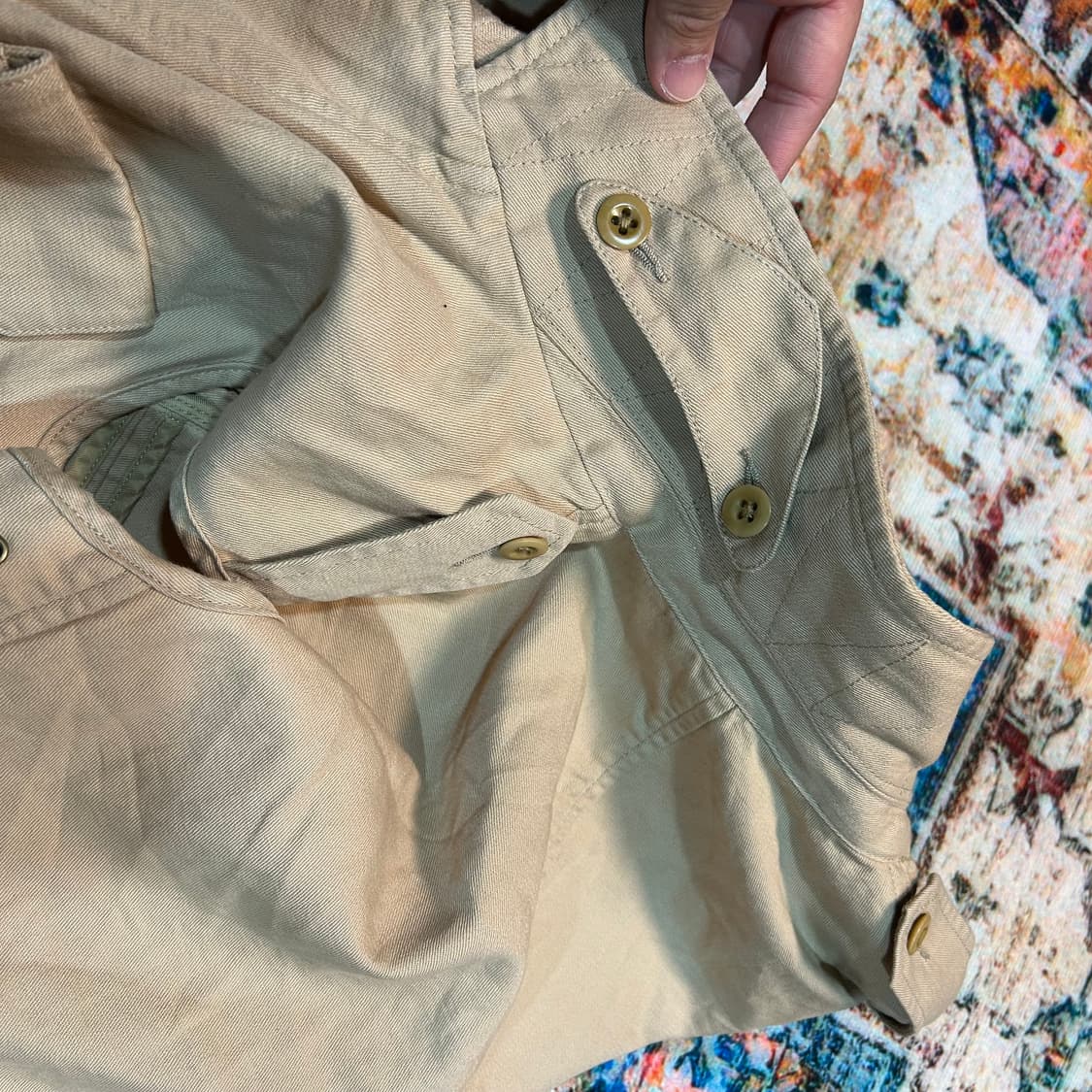 [L] 00s 랄프로렌 스포츠 밀리터리 베스트 상품이미지6