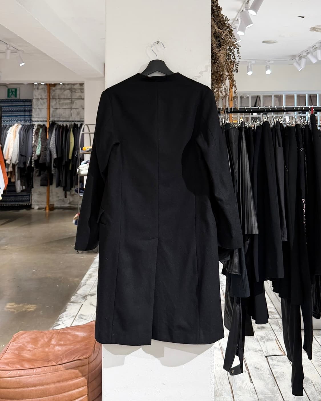 y's 블랙 18aw 컬러리스 언발란스 자켓 상품이미지7