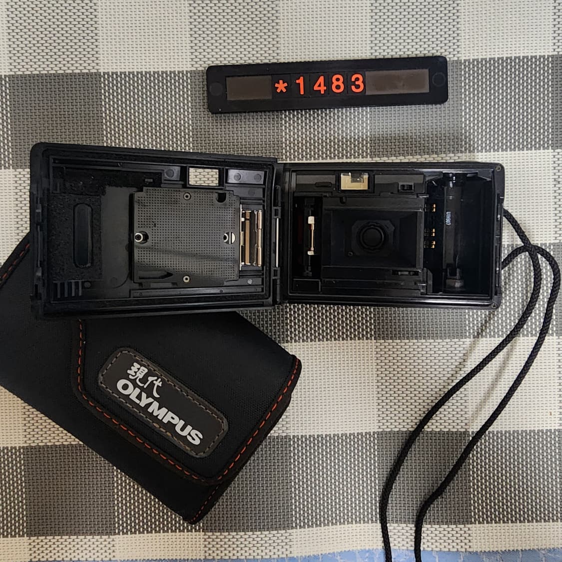 현대 올림푸스 Am-100 데이터백 필름카메라 파우치포함 상품이미지6