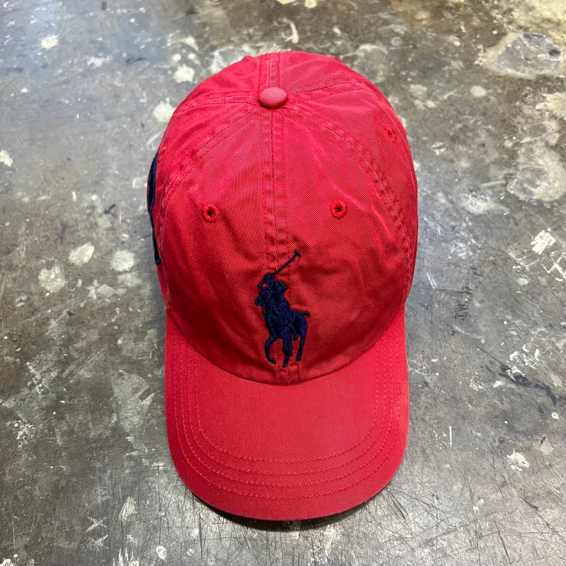 폴로 랄프로렌 레드 볼캡 모자 야구모자 남녀공용 상품이미지1