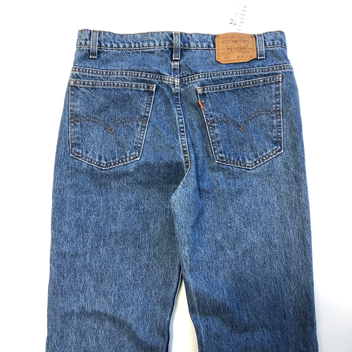 1990s 리바이스 517 오랜지탭 USA메이드 데님팬츠  상품이미지7