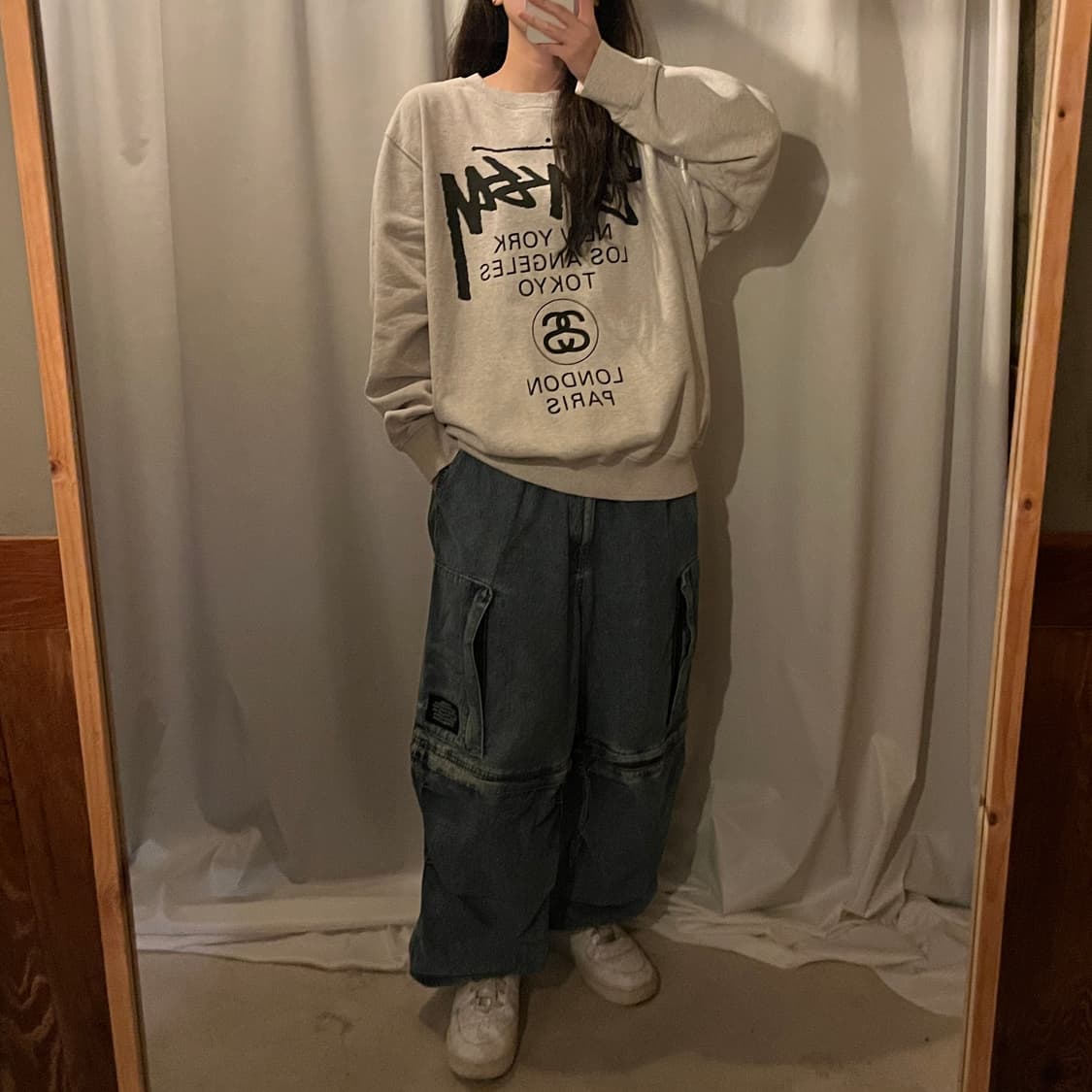 스투시 월드투어 맨투맨 상품이미지4