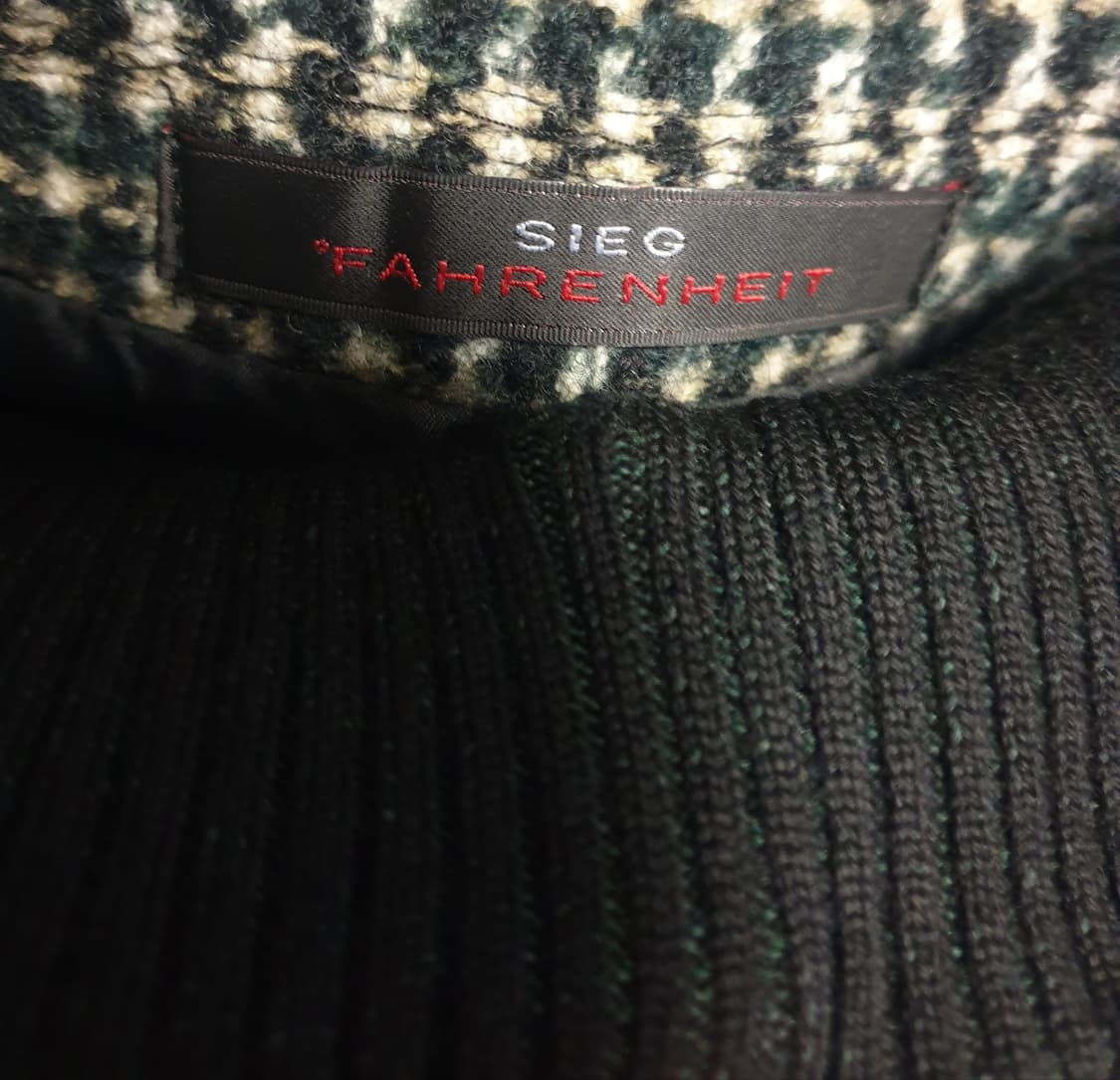 지이크 파렌하이트 하운드투스 클래식 울 코트 (105) 상품이미지3