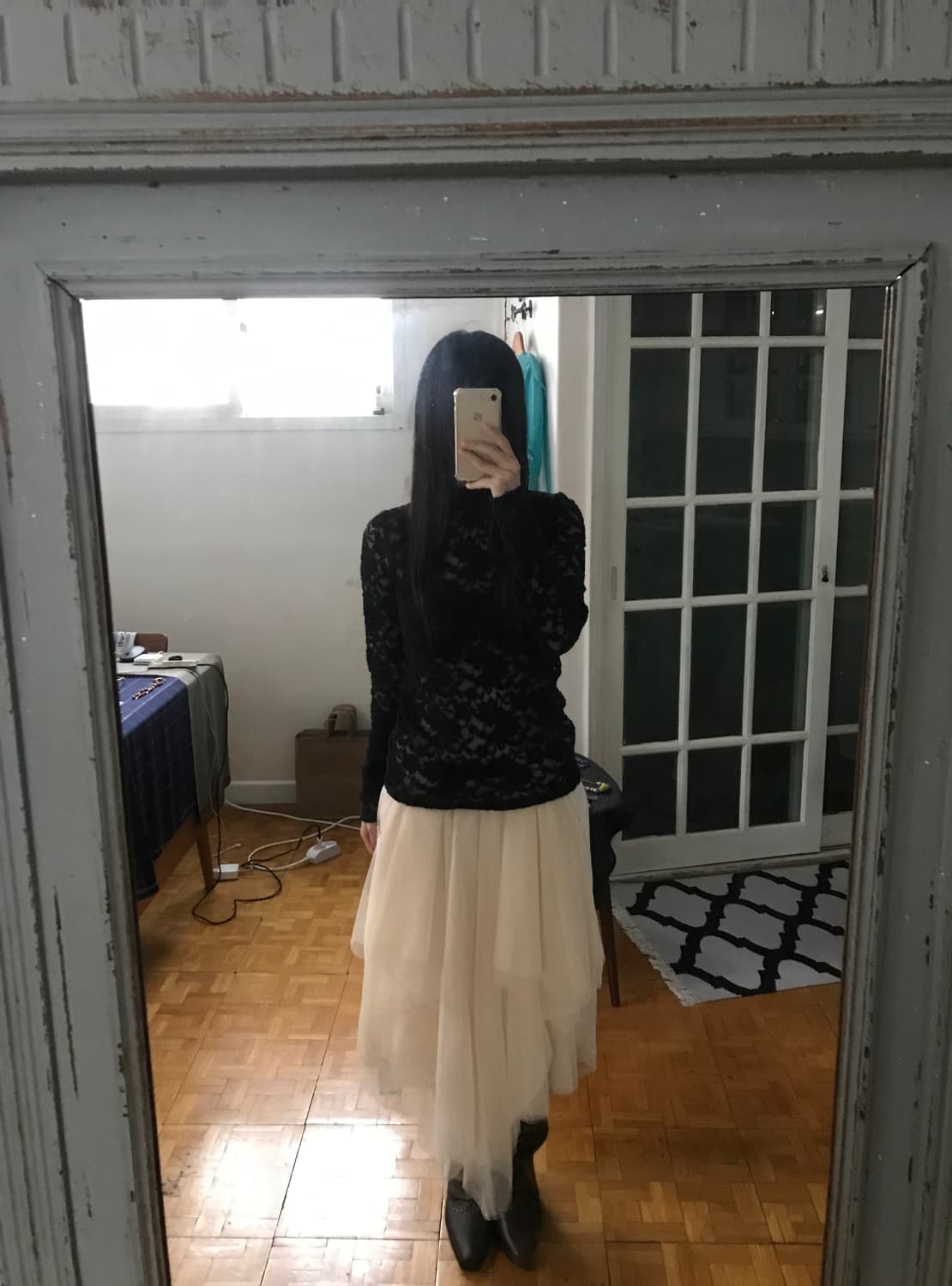 vintage lace top 상품이미지4